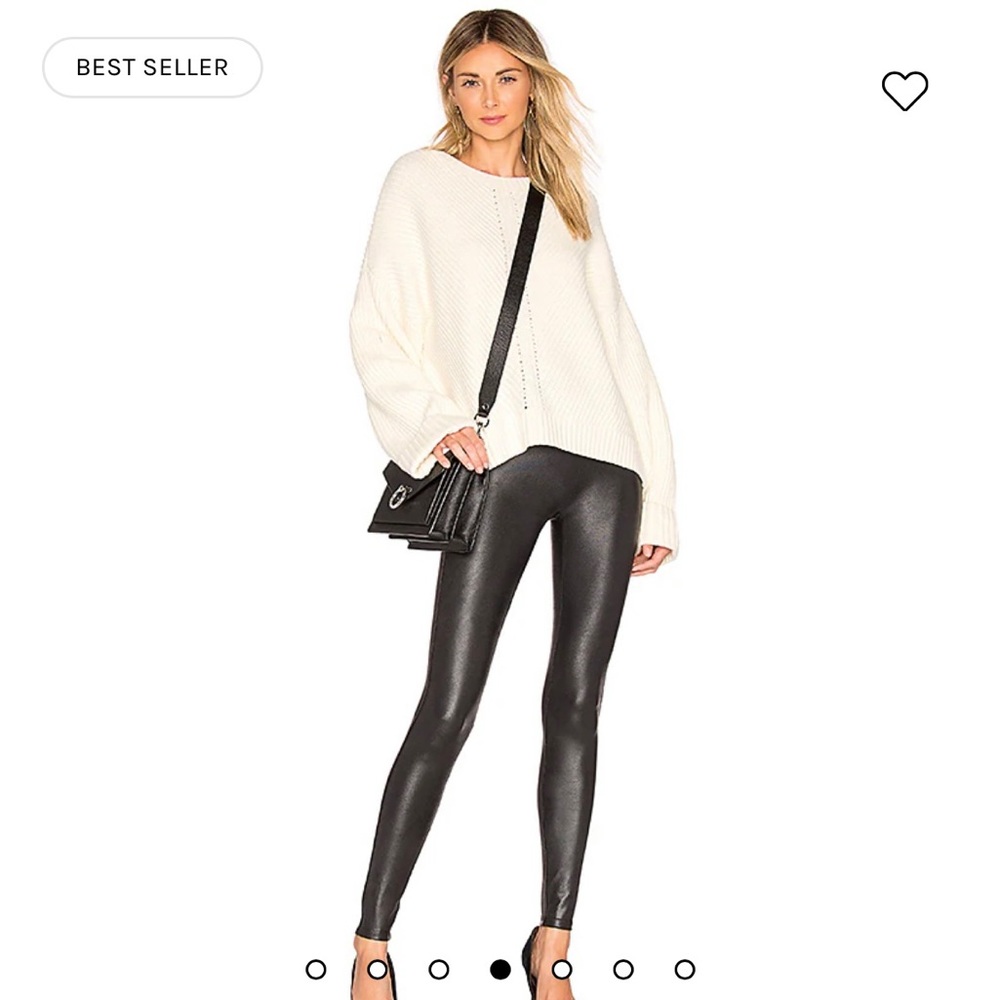 Spanx Faux Leather Leggings